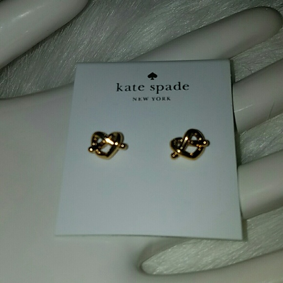 Kate spade pretzel stud earrings - Picture 2 of 3